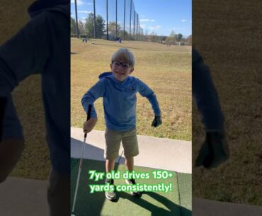 🚀 7-Year-Old CRUSHES 150+ Yard Drives! | Future PGA Tour Star? (Imagen Golf Kid Power!) 🏌️‍♂️🔥