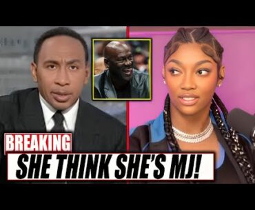 Stephen A. Smith DESTROYS Angel Reese After Her Michael Jordan Comparison – She’s NO Caitlin Clark!”