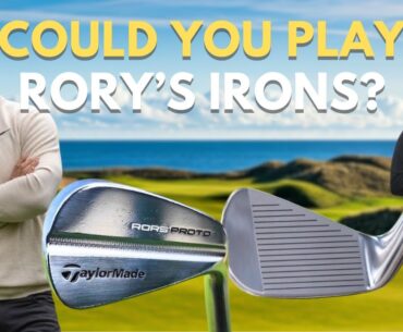 How easy are Rory’s irons to hit?  We find out! How easy are Rory's irons to hit?  We find out!
