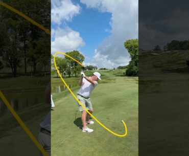 Branden Grace 3D Golf Swing Tracer using Shot Tracer