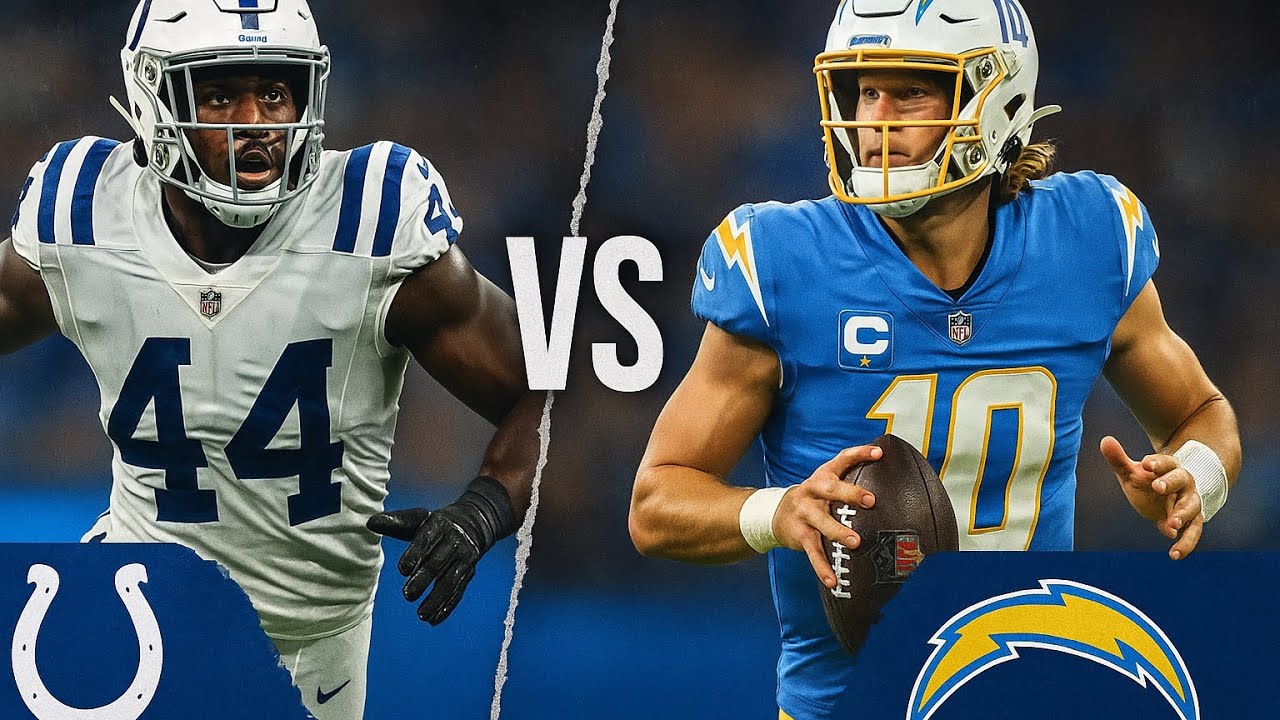 Indianapolis Colts vs Los Angeles Chargers LIVE REACTION Indianapolis Colts vs Los Angeles Chargers LIVE REACTION