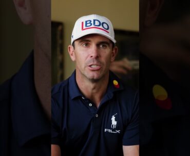 How do you inspire pros to reach the next level? For Billy Horschel it's about being there to help.