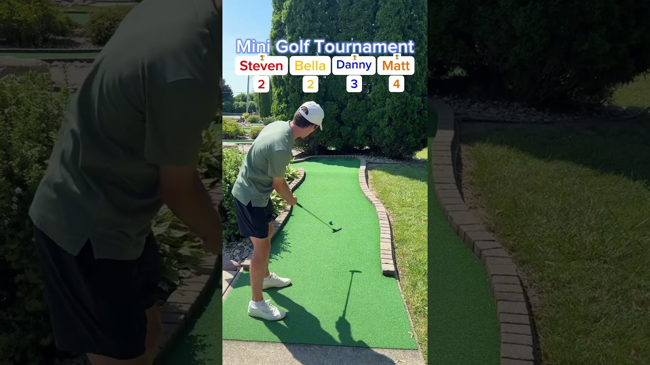 BELLA’S BACK! Mini Golf Tournament #6 (Hole 2) #golf #minigolf #viral BELLA’S BACK! Mini Golf Tournament #6 (Hole 2) #golf #minigolf #viral