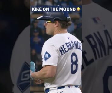 A position player on the mound ... to close out a win?! Kiké Hernández is 1-of-1 😂