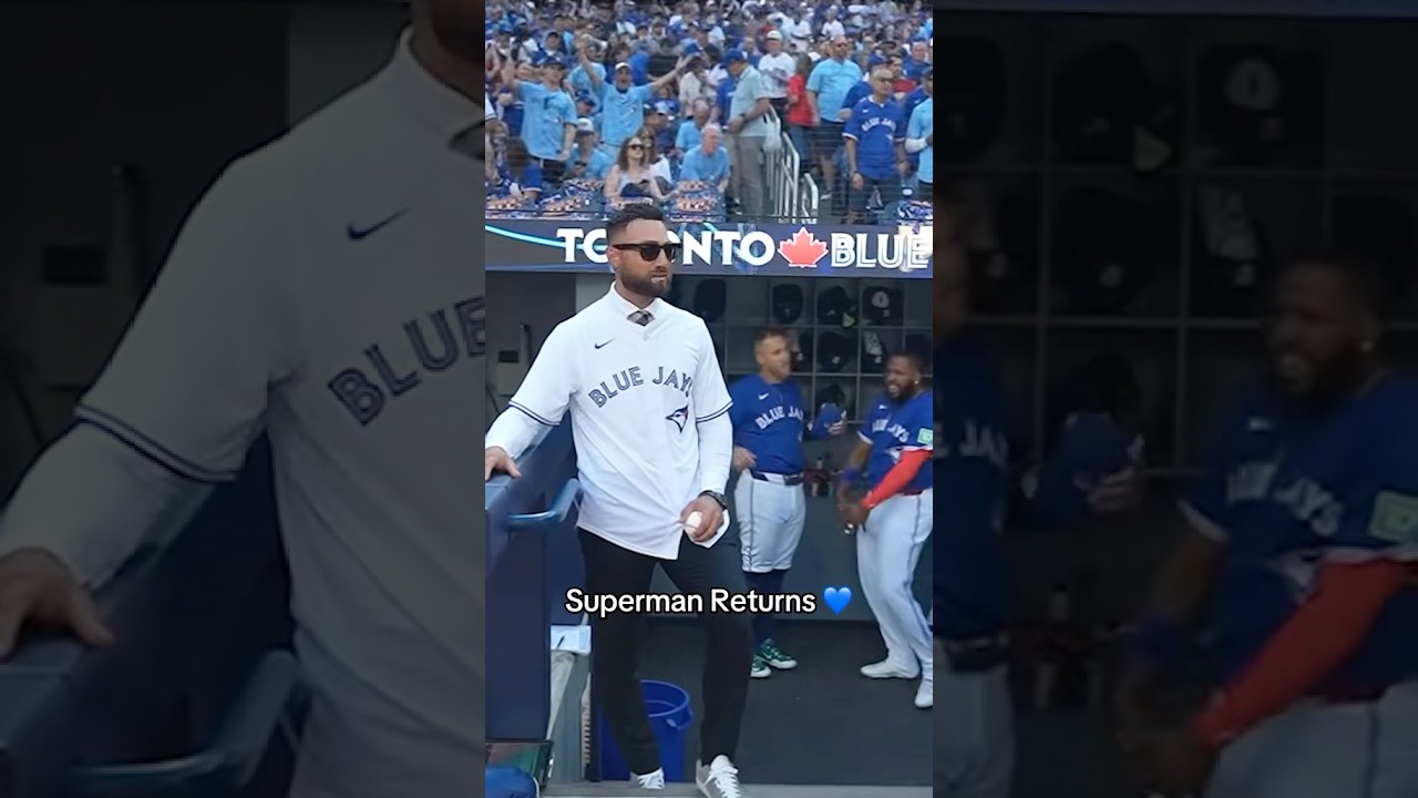 Kevin Pillar throws out the First Pitch for Game Two of the 2025 ALDS! #Postseason #BlueJays #MLB Kevin Pillar throws out the First Pitch for Game Two of the 2025 ALDS! #Postseason #BlueJays #MLB