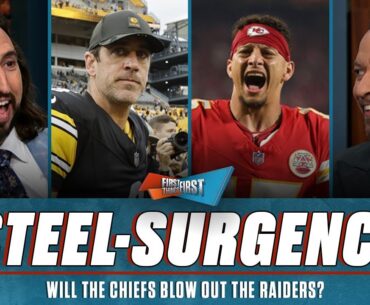Nick says Chiefs will ‘annihilate’ Raiders, Are Aaron Rodgers & Steelers AFC contenders? | FTF
