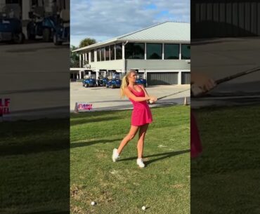 Amazing Golf Swing you need to see | Golf Girl awesome swing | Golf shorts | Ashley Huffman Amazing Golf Swing you need to see | Golf Girl awesome swing | Golf shorts | Ashley Huffman