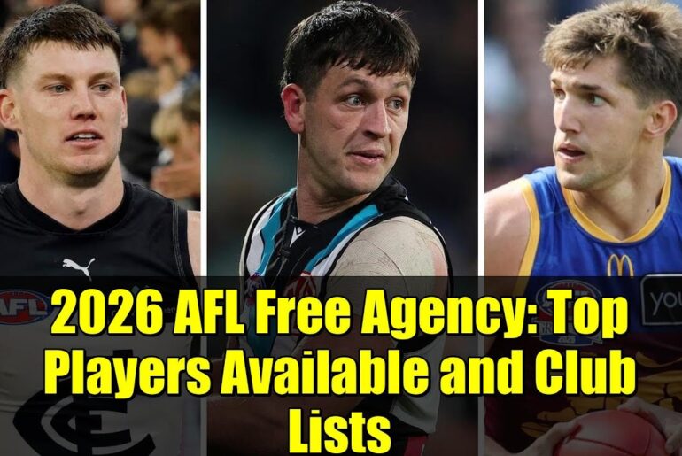 2026 AFL Free Agency: Top Players Available and Club Lists 2026 AFL Free Agency: Top Players Available and Club Lists