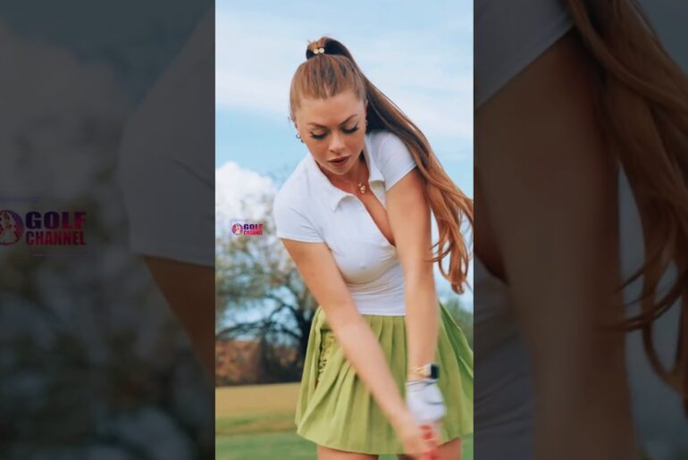 Amazing Golf Swing you need to see | Golf Girl awesome swing | Golf shorts | Claire Bear Amazing Golf Swing you need to see | Golf Girl awesome swing | Golf shorts | Claire Bear