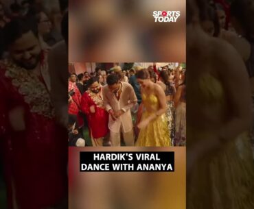 Hardik Pandya, Ananya Pandey rock the dance floor in Ambani wedding| Sports Today