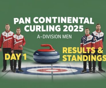 Battle for the Pacific and Americas: Men’s Pan Continental Curling Championships 2025 Underway Battle for the Pacific and Americas: Men's Pan Continental Curling Championships 2025 Underway
