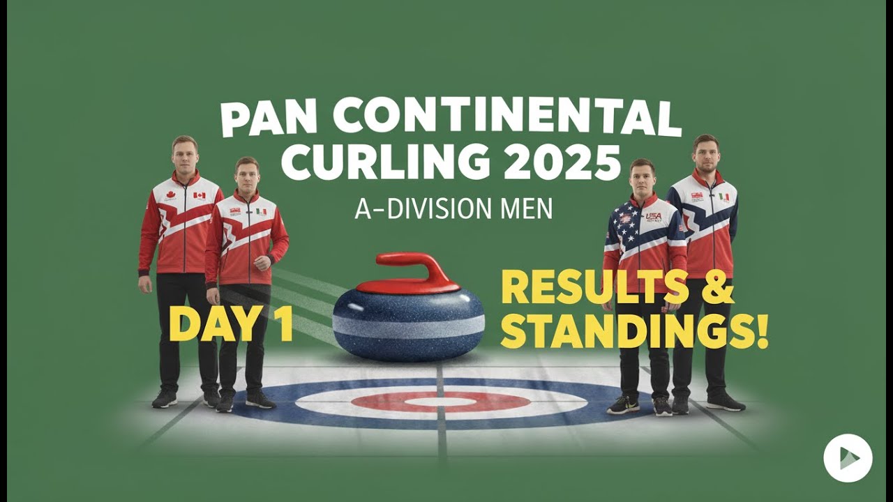 Battle for the Pacific and Americas: Men’s Pan Continental Curling Championships 2025 Underway Battle for the Pacific and Americas: Men's Pan Continental Curling Championships 2025 Underway