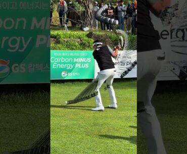 박상현 프로의 스윙궤적 #koreagolf #golf #golfswing #장타의조건 #골프스타 #정타연습 #눈호강