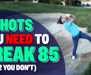 Master These 5 Golf Shots to Consistently Break 85