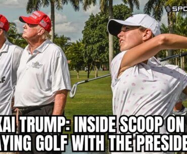 Golfing with Grandpa Trump: Kai's Epic Best Ball Match with President Donald Trump!