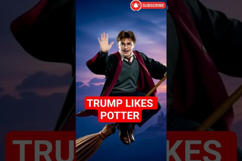 Trump Replaces Carts With Harry Potter Broomsticks  – AI Video #donaldtrump #harrypotter #aivideo Trump Replaces Carts With Harry Potter Broomsticks  - AI Video #donaldtrump #harrypotter #aivideo