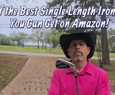 One of the Best Single Length Irons sets you can get on Amazon - Orlimar Intercept
