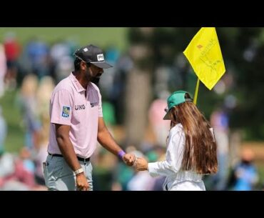 Sahith Theegala shares major life update as Amanda Balionis shows support