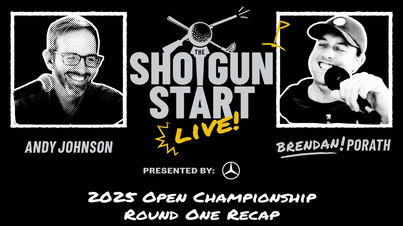 Recapping Round One at the 2025 Open Championship | The Shotgun Start Recapping Round One at the 2025 Open Championship | The Shotgun Start