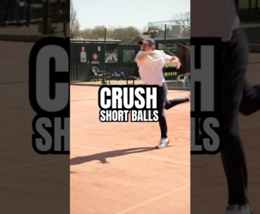 Tip For CRUSHING Short Balls #tennis