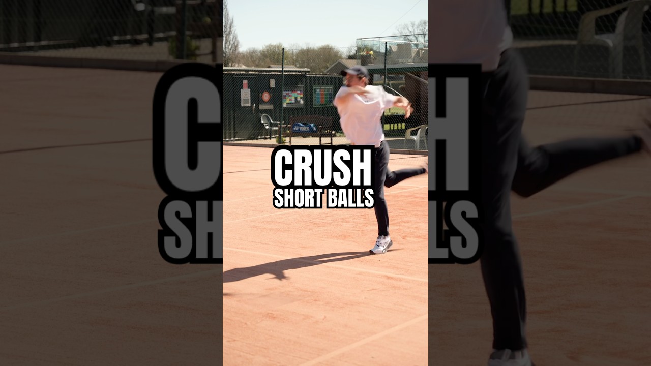 Tip For CRUSHING Short Balls #tennis Tip For CRUSHING Short Balls #tennis
