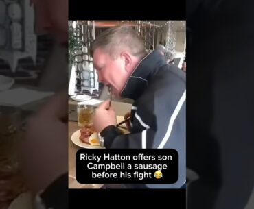 Want a sausage son? #rickyhatton #hatton #manchester #manchestercity #boxing #funny #fypシ #mancity