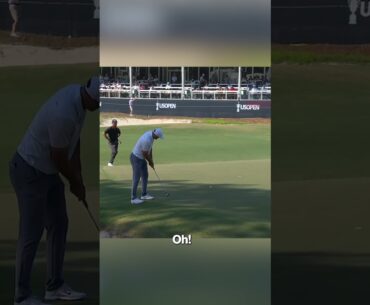 Scottie Scheffler chucks putter after missing par putt 🏌️ | #shorts