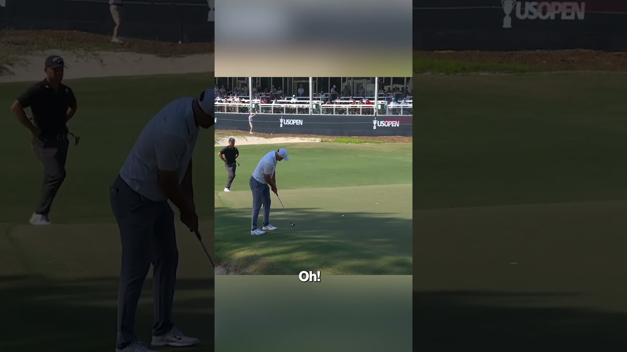 Scottie Scheffler chucks putter after missing par putt 🏌️ | #shorts Scottie Scheffler chucks putter after missing par putt 🏌️ | #shorts
