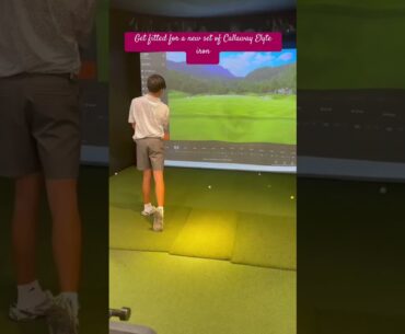 Get fitted at Golf Galaxy #everyone #golfswing #shortvideo #yoitubeshorts #followers #golfers #golf