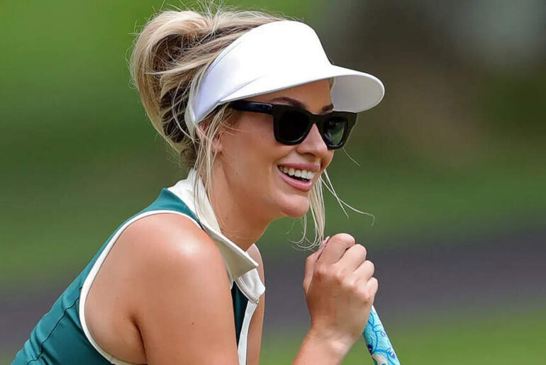 Paige Spiranac wows fans in chic crop top while sharing a simple trick for golf’s toughest bunker shot | International Sports News Paige Spiranac wows fans in chic crop top while sharing a simple trick for golf’s toughest bunker shot | International Sports News