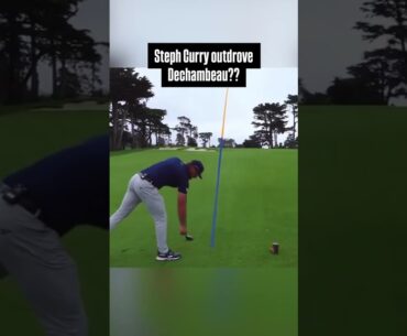 Steph Curry out drove Bryson Dechambeau?? What do you notice?