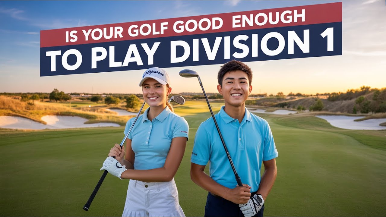 Am I Good Enough for College Golf? Find Out Now Am I Good Enough for College Golf? Find Out Now