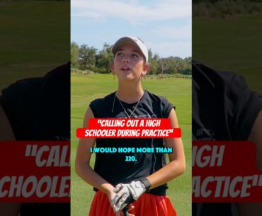 Calling out a high school golfer girl… #golf #golfswing #golftips Calling out a high school golfer girl... #golf #golfswing #golftips