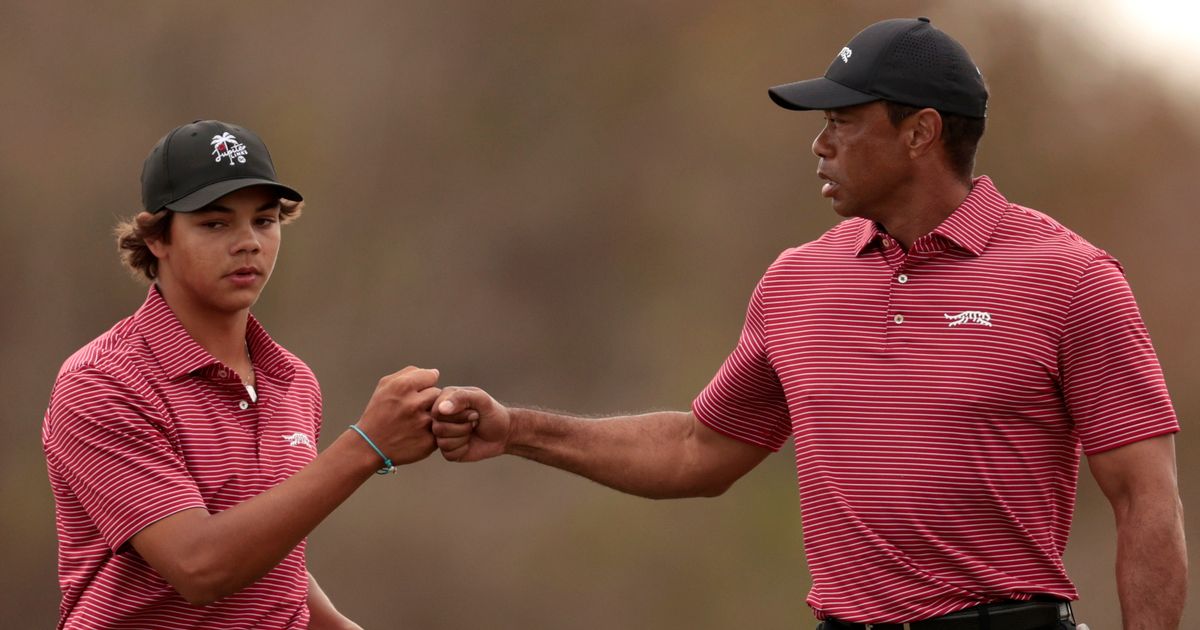 Tiger Woods’ admission about son Charlie says everything about their relationship The Mirror US