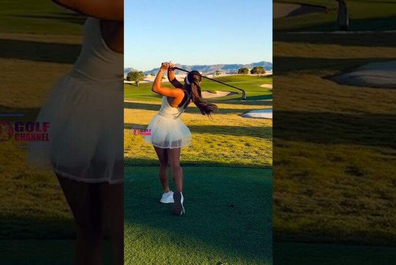 Amazing Golf Swing you need to see | Golf Girl awesome swing | Golf shorts | Michele Uemoto Amazing Golf Swing you need to see | Golf Girl awesome swing | Golf shorts | Michele Uemoto