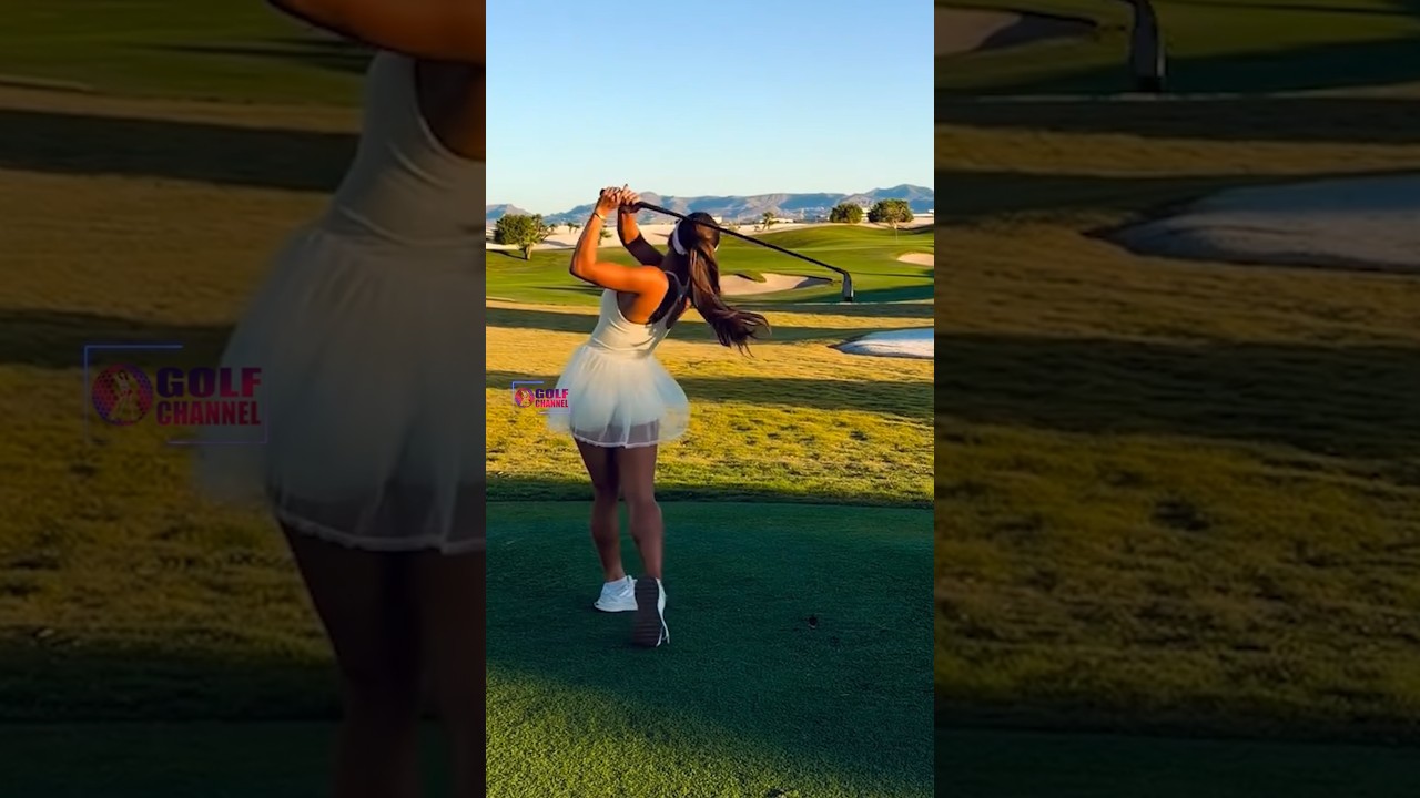 Amazing Golf Swing you need to see | Golf Girl awesome swing | Golf shorts | Michele Uemoto Amazing Golf Swing you need to see | Golf Girl awesome swing | Golf shorts | Michele Uemoto