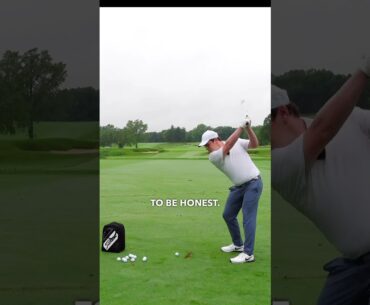 How Robert McIntyre Hits a Perfect Draw  #golf #golftips