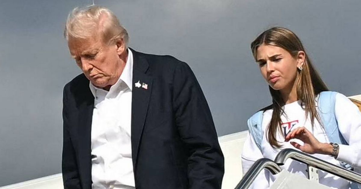 Kai Trump may have let Donald Trump secret slip after concerns over president’s health The Mirror US