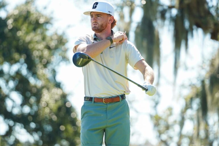 Charlotte Finishes Round One in Fourth Place at Golf Club of Georgia Georgia Tech Logo