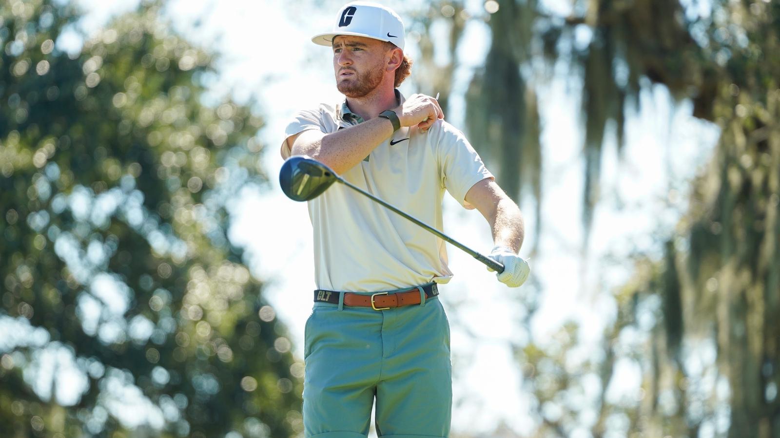 Charlotte Finishes Round One in Fourth Place at Golf Club of Georgia Georgia Tech Logo