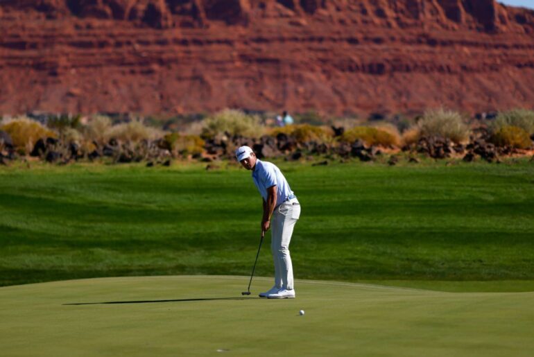 Michael Brennan leads PGA Tour’s Bank of Utah Championship Michael Brennan leads PGA Tour's Bank of Utah Championship