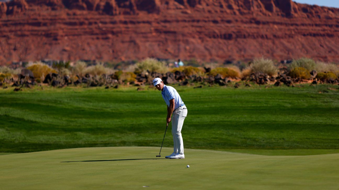 Michael Brennan leads PGA Tour’s Bank of Utah Championship Michael Brennan leads PGA Tour's Bank of Utah Championship