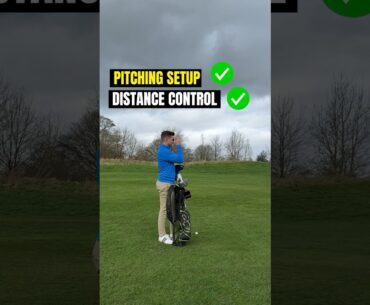 This 100 Yard shot will surprise you! THE EASY WAY #golf #alexelliottgolf #golfswing #simplegolftip