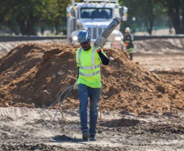 Is Trump using the rubble from the East Wing to…