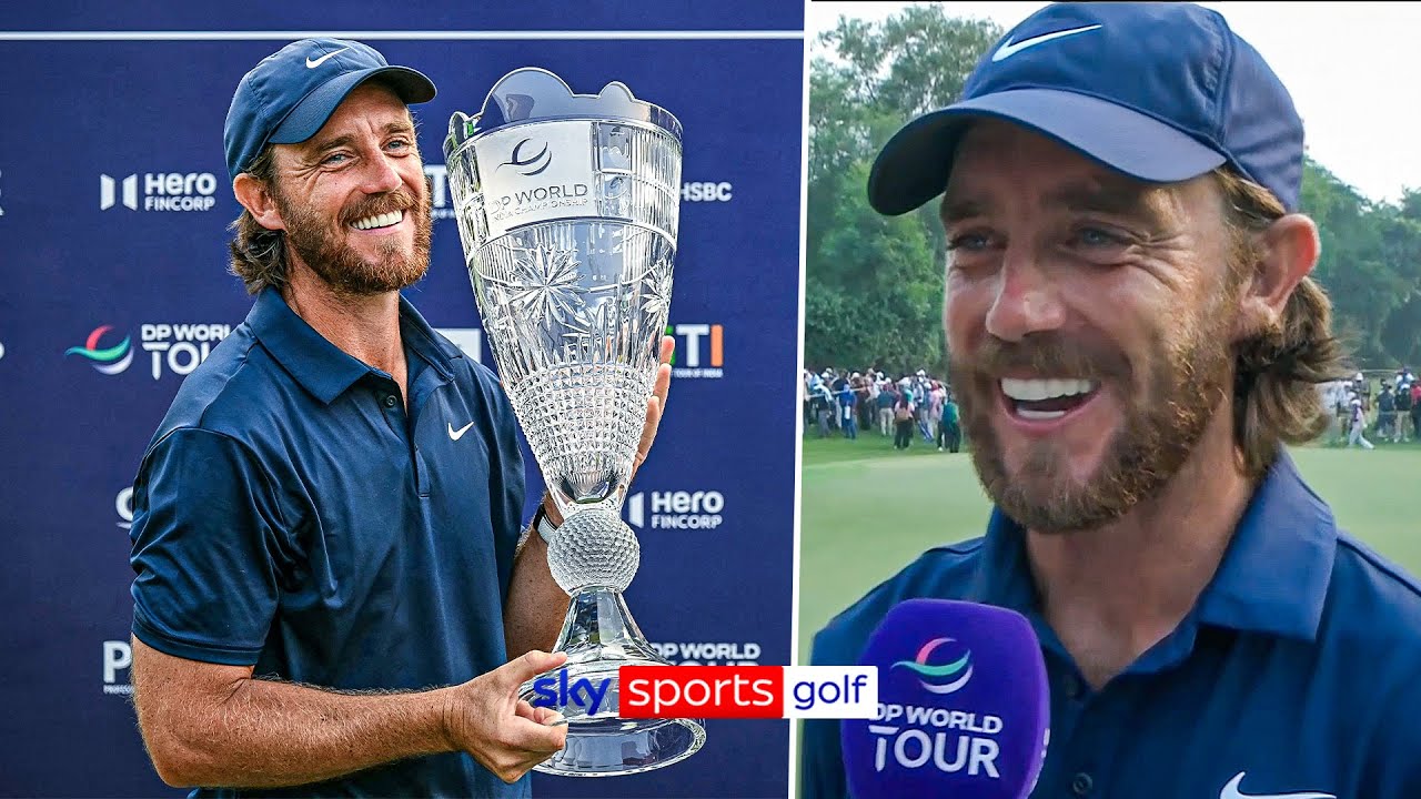 Tommy Fleetwood REACTS to winning the DP World India Championship ๐๐ฎ๐ณ Tommy Fleetwood REACTS to winning the DP World India Championship ๐๐ฎ๐ณ