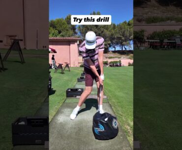 Easy Drill for Better Strike #golfswing #golftips