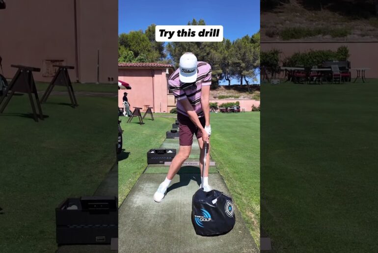 Easy Drill for Better Strike #golfswing #golftips Easy Drill for Better Strike #golfswing #golftips