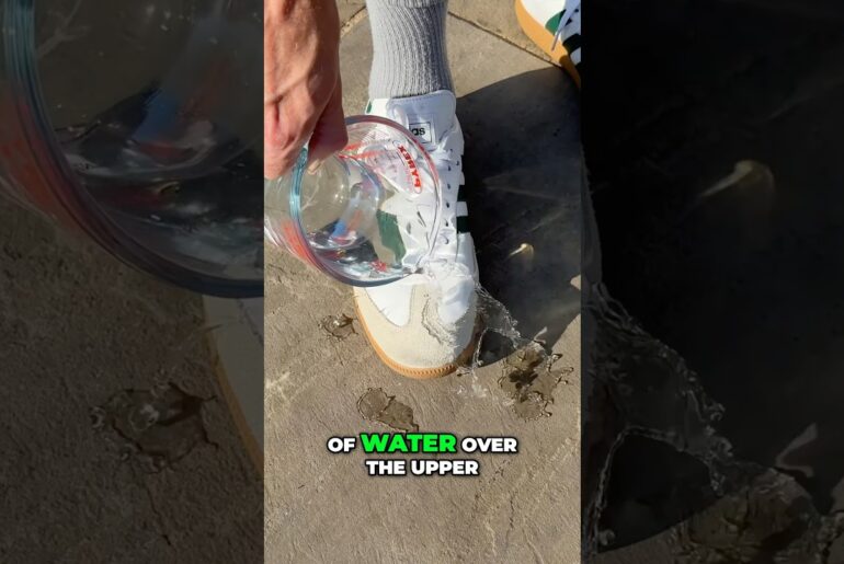 Adidas Samba Golf – Waterproof Test Adidas Samba Golf - Waterproof Test
