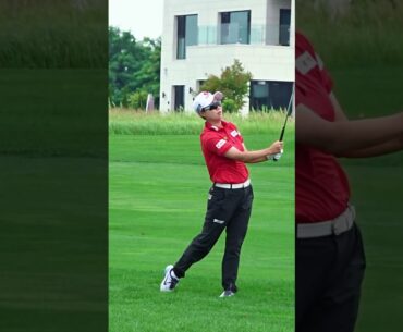스윙의 모든 과정이 매끄럽다! #김효주 프로 세컨 아이언 샷! #골프 #golf (구독은 좋아요)