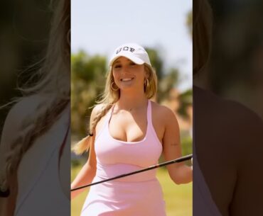 Amazing Golf Swing you need to see | Golf Girl awesome swing | Golf shorts | Gianna White